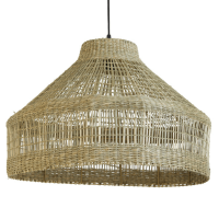 Latika hanglamp Ø55x38 cm naturel van het woonmerk Light&Living