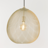 Moroc hanglamp Ø40x45 cm metaal goud van het woonmerk Light&Living