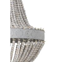 Luna hanglamp kralen Ø35,5 cm - oud wit