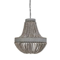 Luna hanglamp kralen Ø51 cm - oud wit