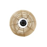 Milan wandlamp ø50x20 cm rotan - naturel