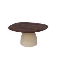 Marron salontafel 86 cm - bruin