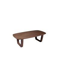 Livingfurn Cortez salontafel 130 cm - donkerbruin