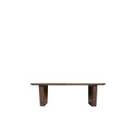 Livingfurn Cortez salontafel 130 cm - donkerbruin