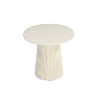 Livingfurn Patrice bijzettafel ø50 cm - crème