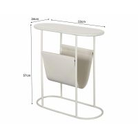 Luna bijzettafel - beige