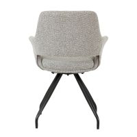 Capp draaibare eetkamerstoel - taupe