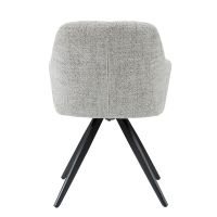 Tommy draaibare eetkamerstoel bisque - oasis