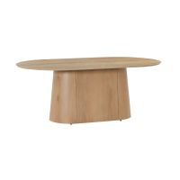 Novero eettafel ovaal 200 cm - naturel