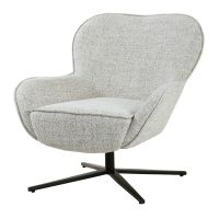 Livingfurn Sven draaifauteuil - bisque oasis