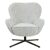 Livingfurn Sven draaifauteuil - bisque oasis