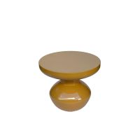 Brix Lou bijzettafel ø40,5 cm - mosterd