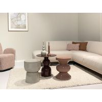 Brix Ole bijzettafel ø36 cm - roze