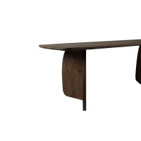Trevor eettafel Deens ovaal 220 cm - donkerbruin