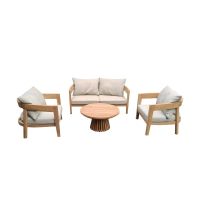 Livingfurn Bilbao tuinset - beige/naturel
