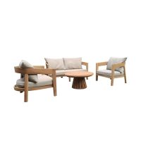 Livingfurn Bilbao tuinset - beige/naturel