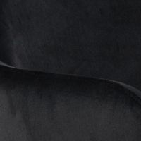 Nøra Barko armstoel | zwart metaal onderstel | stof Dublin - zwart