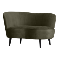 Sara lounge fauteuil links velvet van het woonmerk Woood