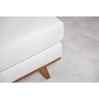 Melva 3-zits hoekbank links stof - beige