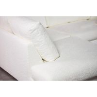 Trisha 3-zits hoekbank links stof - naturel