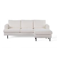 Abriamo 3-zitsbank L+R stof - naturel