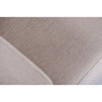Janis 3-zitsbank L+R stof - beige