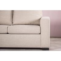 Janis 3-zitsbank L+R stof - beige