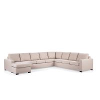 Lolita 7-zits hoekbank L+R, stof - beige