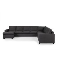 Lolita 7-zits hoekbank L+R, stof - antraciet