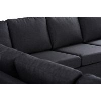 Lolita 7-zits hoekbank L+R, stof - antraciet