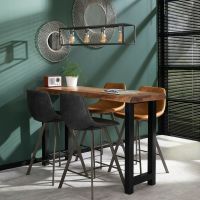 Fraaai Barstoel Jill Kuip Bruin 66 cm - Outlet A