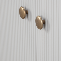 Madu garderobekast grenen 194,5 cm wolkengrijs van het woonmerk Woood