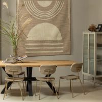 Woood Link eetkamerstoel zand