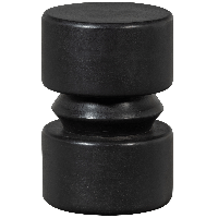 Tuve bijzettafel - bruin/zwart