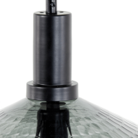 Delilo hanglamp Ø23 cm glas smoke grijs van het woonmerk Light & Living