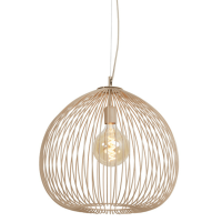 Rilana hanglamp metaal Ø45 cm beige van het woonmerk Light & Living