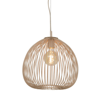 Rilana hanglamp metaal Ø34 cm beige van het woonmerk Light & Living