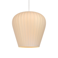 Xela hanglamp Ø37,5x37,5 wit van het woonmerk Light&Living