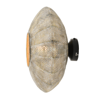 Lavello wandlamp antiek goud/wit Ø37 cm van het woonmerk Light & Living