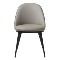 Madeleine eetkamerstoel PU-leer - taupe