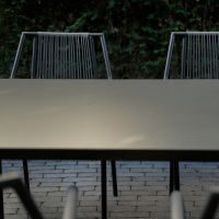 Shelo terrasstoel grijs