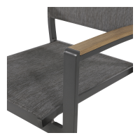 Arezzo terrasstoel textileen van het woonmerk Les