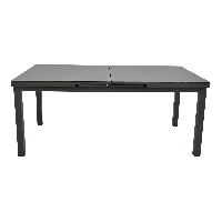 Uittrektafel Baleno nuance 180/240x100 cm - antraciet