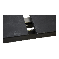 Uittrektafel Baleno nuance 180/240x100 cm - antraciet