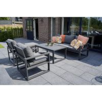 Loungestoel Pina Colada nuance - antraciet