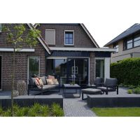 Loungebank Pina Colada nuance 209x80 cm - grijs