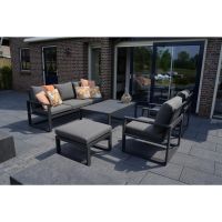 Loungetafel Tormenta 130x75 cm - antraciet