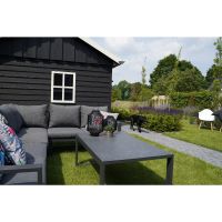 Loungetafel Tormenta 130x75 cm - antraciet