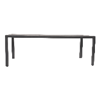 Tuintafel Castilla nuance 220x100 cm - bruin