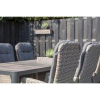 Tuintafel Castilla nuance 220x100 cm - bruin